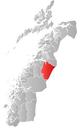 Localisation de Saltdal