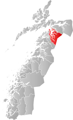 Localisation de Tysfjord