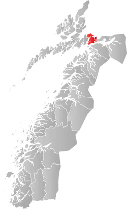 Localisation de Tjeldsund