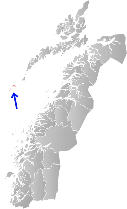 Localisation de Røst