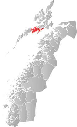 Localisation de Vågan