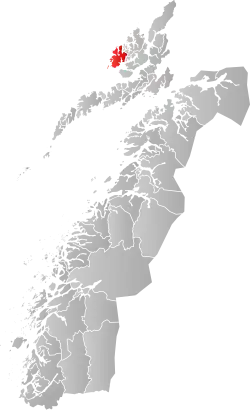 Localisation de Bø