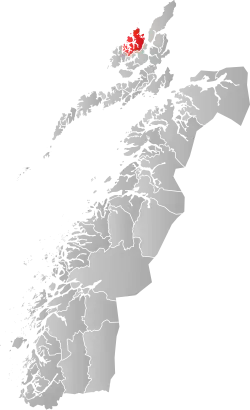 Localisation de Øksnes