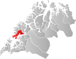 Localisation de Tranøy