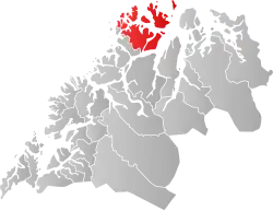 Localisation de Karlsøy
