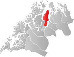 Localisation de Lyngen