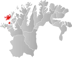 Localisation de Hasvik