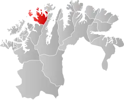 Localisation de Måsøy
