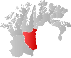 Localisation de Karasjok