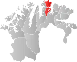 Localisation de Gamvik