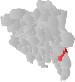 Localisation de Våler