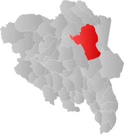 Localisation de Rendalen