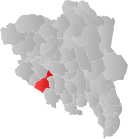 Localisation de Nord-Aurdal