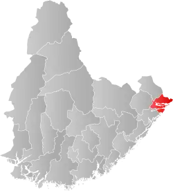 Localisation de Risør