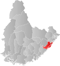 Localisation de Arendal