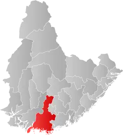 Localisation de Lindesnes