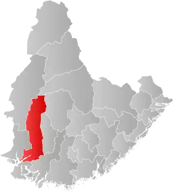 Localisation de Kvinesdal