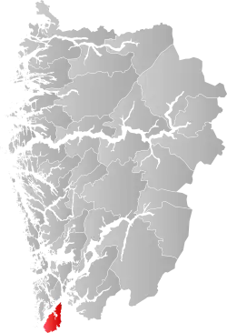Localisation de Sveio