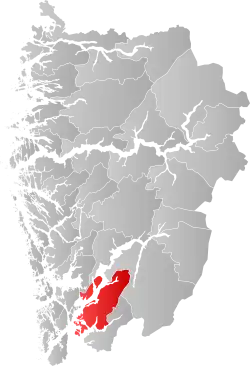 Localisation de Kvinnherad