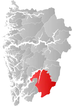 Localisation de Ullensvang