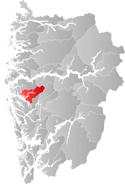 Localisation de Masfjorden
