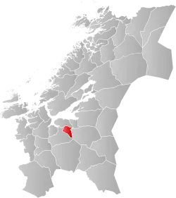 Localisation de Klæbu