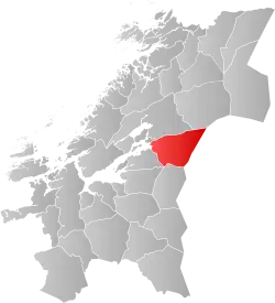 Localisation de Verdal
