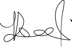 signature de Nexhat Daci