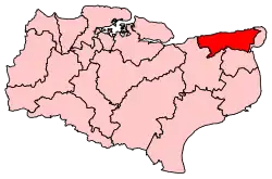 Carte de la circonscription