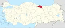 Carte de la circonscription.
