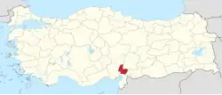 Carte de la circonscription.