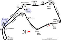 Tracé de la course