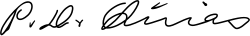 signature de Parashqevi Qiriazi