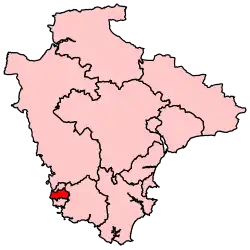 Carte de la circonscription