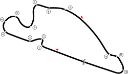 Tracé de la course