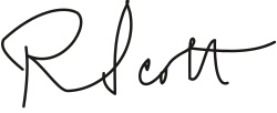 Signature de Robert Falcon Scott