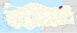 Carte de la circonscription.