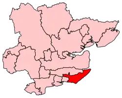 Carte de la circonscription