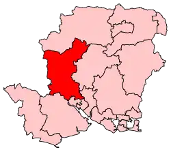 Carte de la circonscription