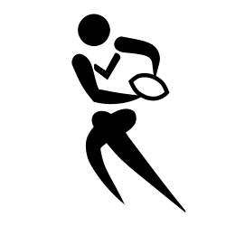 Description de l'image Rugby league pictogram.svg.