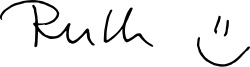 signature de Ruth Grützbauch