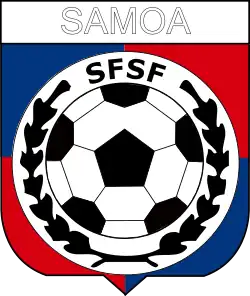 alt=Écusson de l' Équipe des Samoa