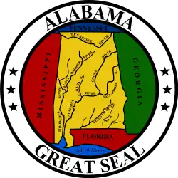Image illustrative de l'article Sceau de l'Alabama