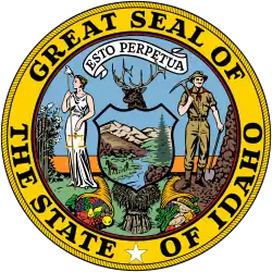 Description de l'image Seal_of_Idaho.svg.