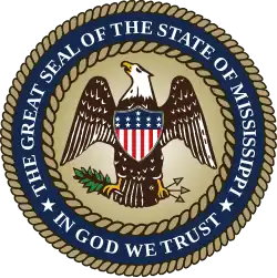 Description de l'image Seal of Mississippi.svg.