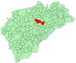 Localisation de Cantalejo