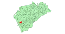 Localisation de Sangarcía