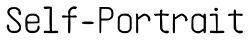 Description de l'image Self-Portrait logo.svg.