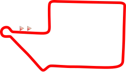 Tracé de la course