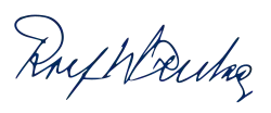 signature de Rolf Wanka